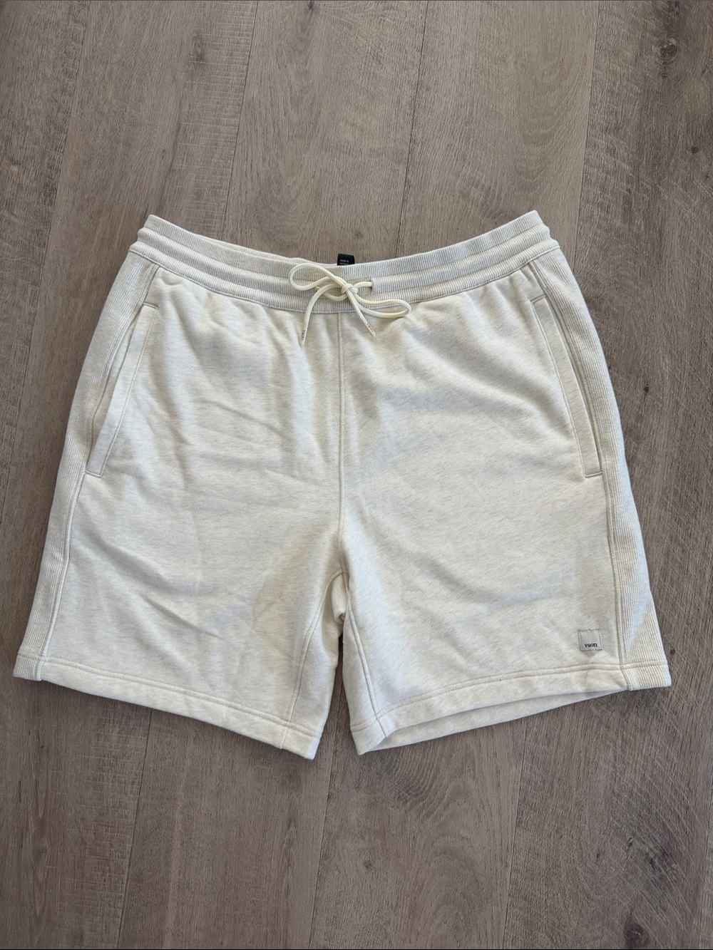 Men's choir seaside Cream Drawstring Lounge Shorts size Large